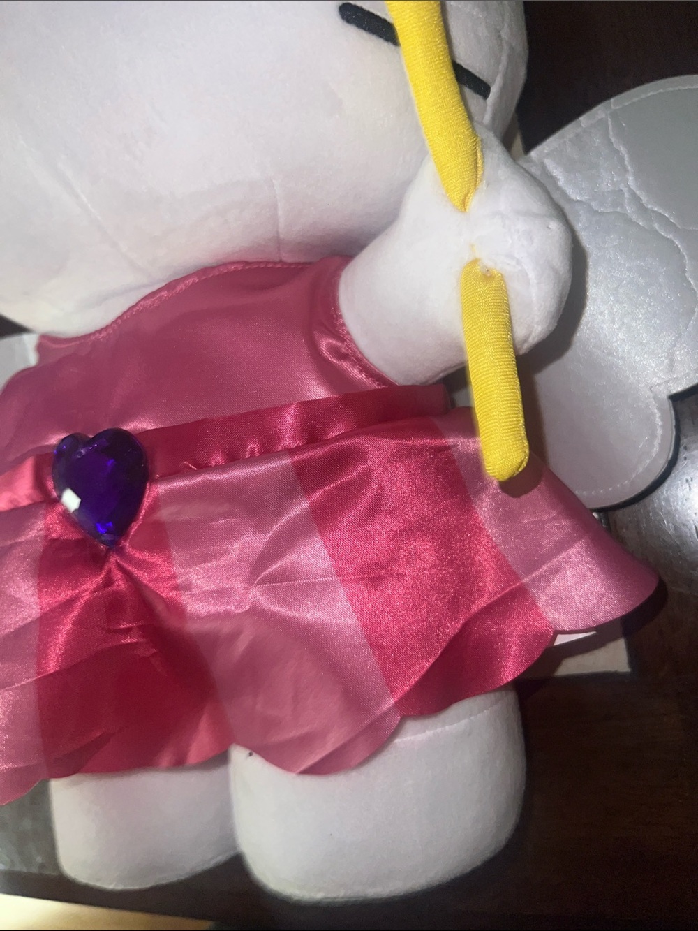 Hello Kitty Pink and Purple Fairy Plush with Yellow Wand - Picture 5 of 14